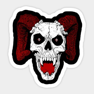 ATH Demon Skull Sticker